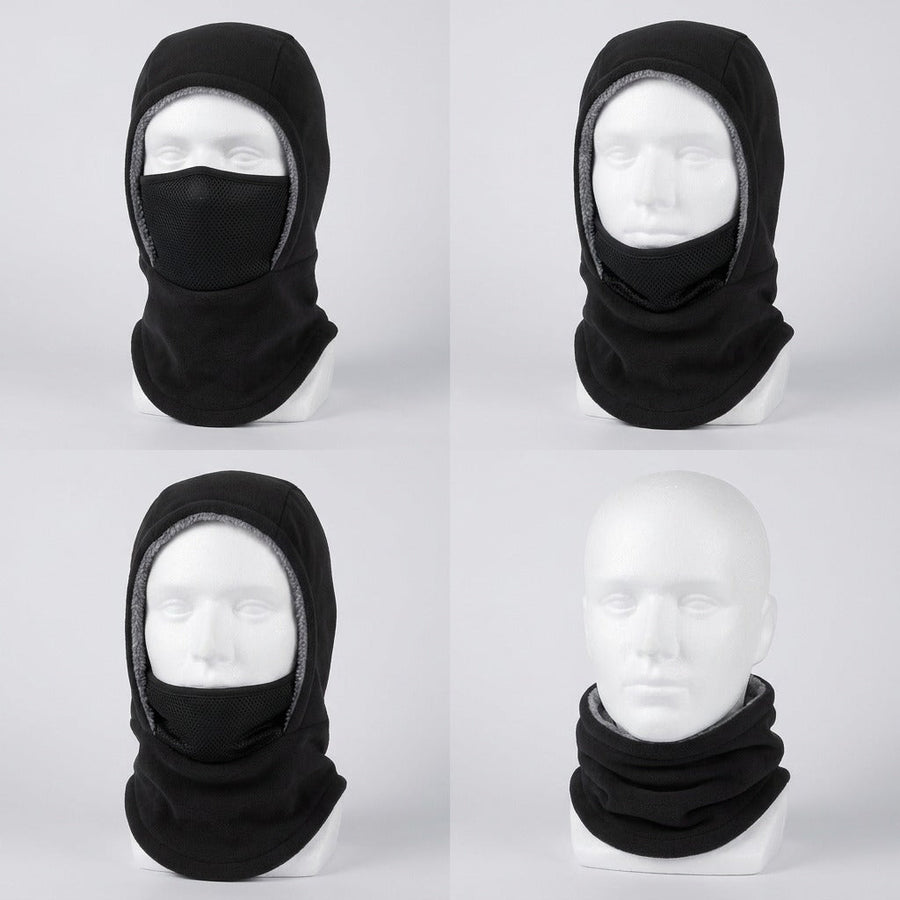 Four ways to wear the lift mask