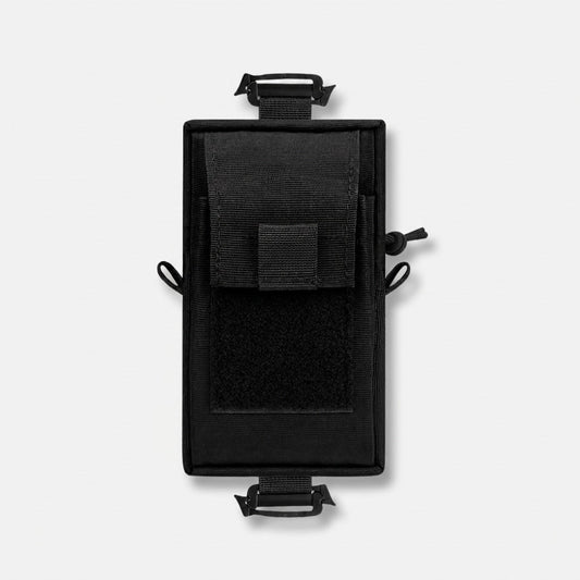 Lift pouch in black nylon