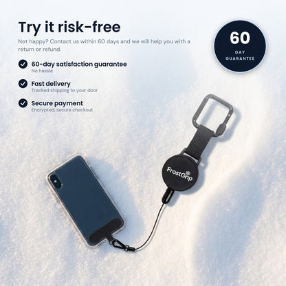 Try FrostGrip risk-free – 60-day guarantee
