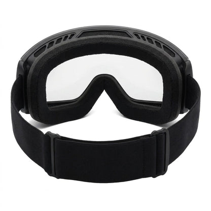 Inside: double lens and soft foam