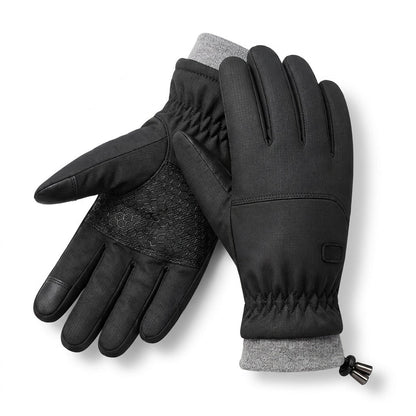 Black touchscreen gloves