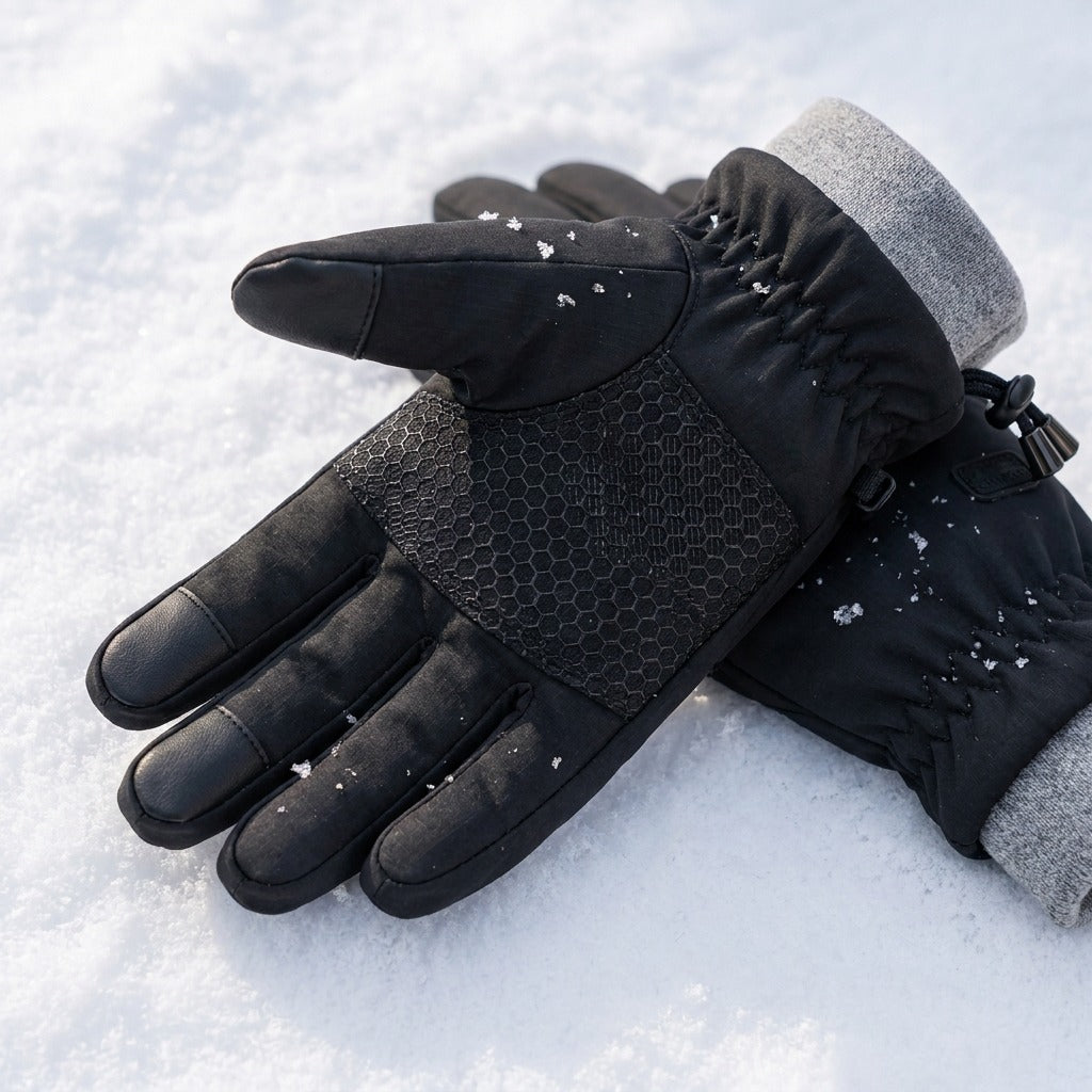 Close-up of the non-slip palm