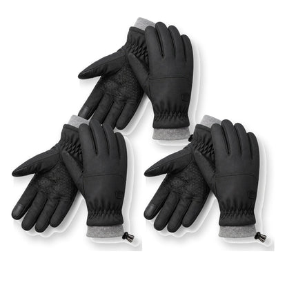 Three pairs of touchscreen gloves – family pack