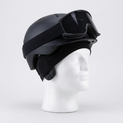 Headband under a ski helmet
