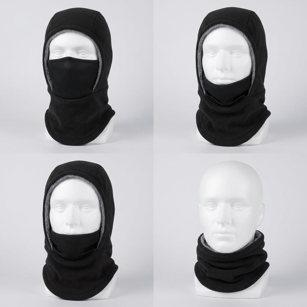 Four ways to wear the lift mask